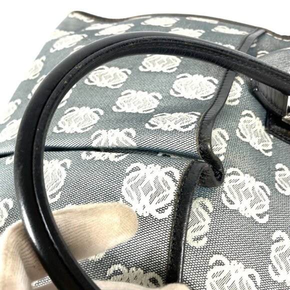 LOEWE Anagram Total Logo Document Bag Tote Bag Briefcase Hand Bag Business bag - Picture 9 of 15